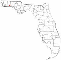Location of Niceville, Florida
