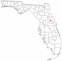 Location of Orange City, Florida