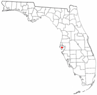 Location of Pinellas Park, Florida