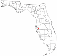 Location of Ruskin, Florida