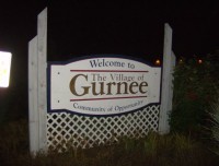 Location of Gurnee within Illinois