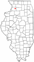 Location of Sterling, Illinois