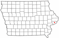 Location of Long Grove, Iowa