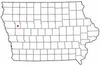 Location of Ida Grove, Iowa