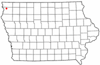 Location of Rock Valley, Iowa