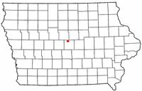 Location of Roland, Iowa