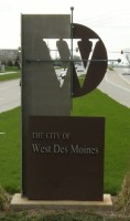 West Des Moines sign