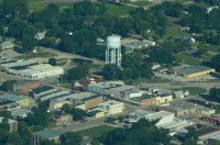Aerial view of Osage City