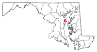 Location of Arnold, Maryland