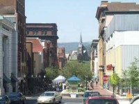 Downtown Cumberland in July 2001