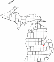 Location of Bridgeport, Michigan