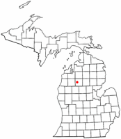 Location of Lake City, Michigan