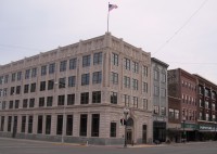 The historic downtown