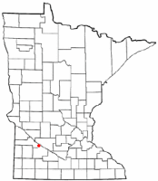 Location of Belview, Minnesota