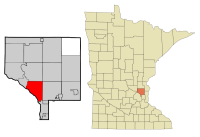 within Anoka County, Minnesota