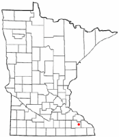 Location of Eyota, Minnesota