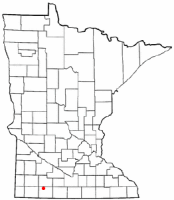 Location of Heron Lake, Minnesota