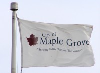Flag for Maple Grove