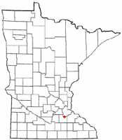 Location of Northfield, Minnesota