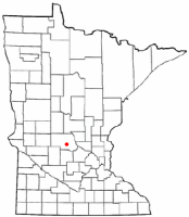 Location of Richmond, Minnesota