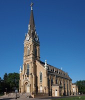 The old Church of St. Michael pre-dates the city and serves as its namesake