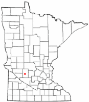 Location of Willmar, Minnesota
