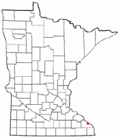 Location within the state of Minnesota