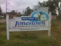 View of Jonestown