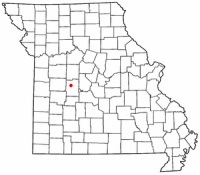 Location of Lincoln, Missouri