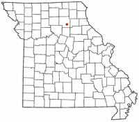 Location of Macon, Missouri