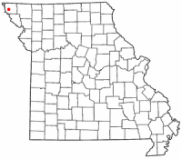 Location of Rock Port, Missouri