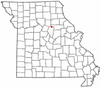 Location of Sturgeon, Missouri