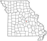 Location of Vienna, Missouri