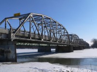 Columbus Loup River Bridge from NW 1