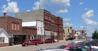 Downtown Pender: north side of Main Street