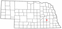 Location of Utica, Nebraska
