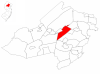 Census Bureau map of Denville, New Jersey