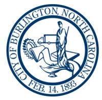Location of Burlington within North Carolina