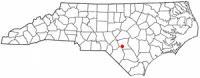 Location of Hope Mills, North Carolina
