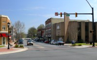 Main Street in downtown Lenoir