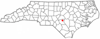 Location of Wade, North Carolina