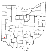 Location of Hamilton, Ohio