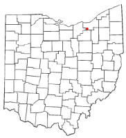 Location of Strongsville in Ohio