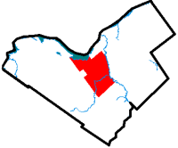 The limits of the former City of Nepean within the current City of Ottawa