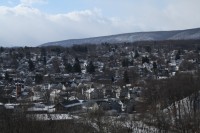 Bangor in winter