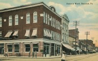 Dickson Block in 1912