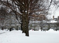 Pembroke Hall on the campus of Bryn Mawr College