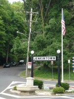 View entering Jenkintown from Wyncote, Cheltenham Township