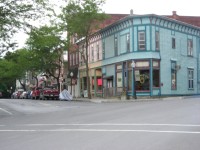 Downtown Wyalusing in July 2012