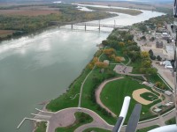 Yankton, the Missouri River, and the Meridian Bridge to Nebraska